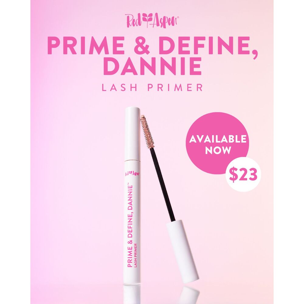 NEW Red Aspen Prime & Define Dannie Lash Primer Pink Base 0.22 oz